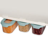 Joseph Joseph CupboardStore 3-teiliges Aufbewahrungsset für den Platz unter dem Regal (3 x 900 ml) - Hellblau