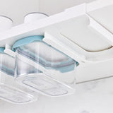 Joseph Joseph CupboardStore 3-teiliges Aufbewahrungsset für den Platz unter dem Regal (3 x 900 ml) - Hellblau