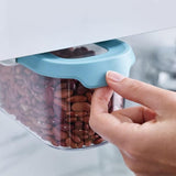 Joseph Joseph CupboardStore 3-teiliges Aufbewahrungsset für den Platz unter dem Regal (3 x 900 ml) - Hellblau