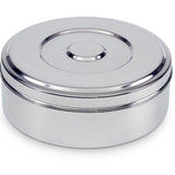 Zinel Gewürzbehälter/Masala Dabba mit 7 Schalen und 2 Edelstahl-Deckeln, 24 cm